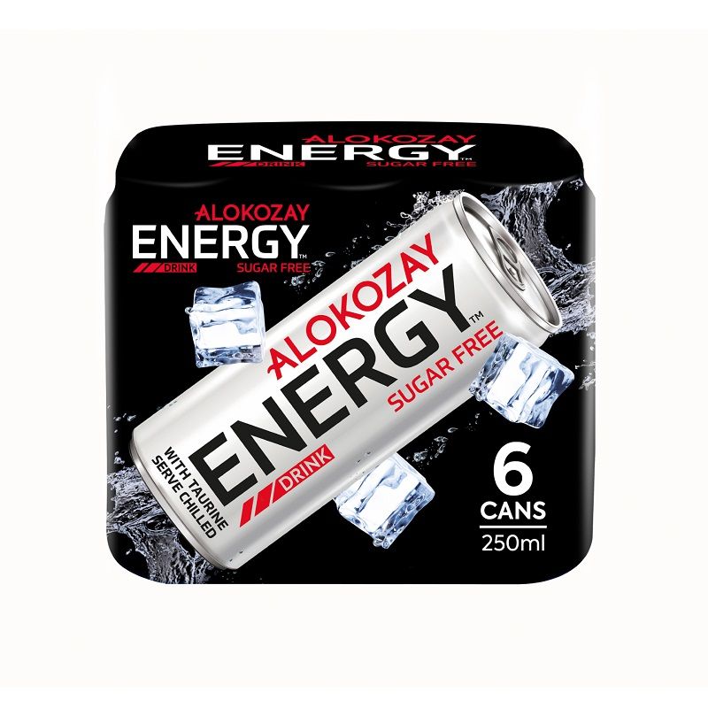 ALOKOZAY ENERGY SUGAR FREE 250 ML OTR