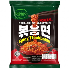 BIBIGO SPICY TTEOKBOKKI NOODLES 122GM