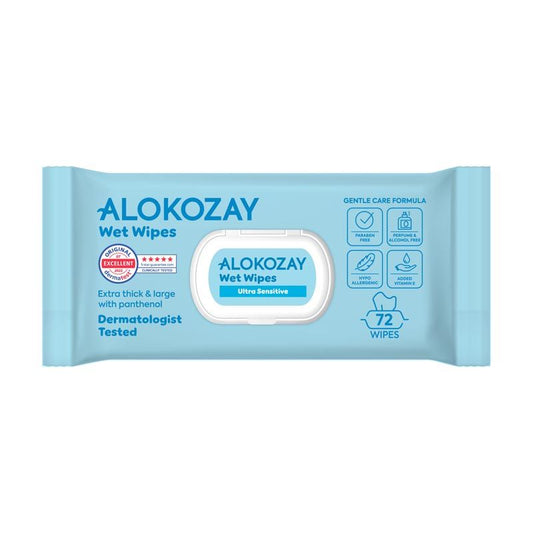 Alokozay Baby Wipes Ultra Sensitive 72S