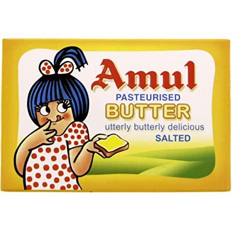 AMUL PASTEURISED BUTTER SALTED 100GM