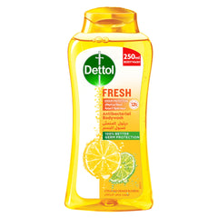 Dettol Fresh Shower Gel & Body Wash, Citrus & Orange Blossom Scent, 250ml