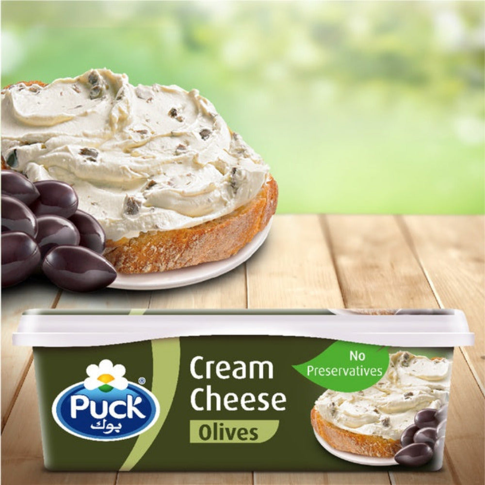 Puck Cream Cheese Olives Spread 200 g