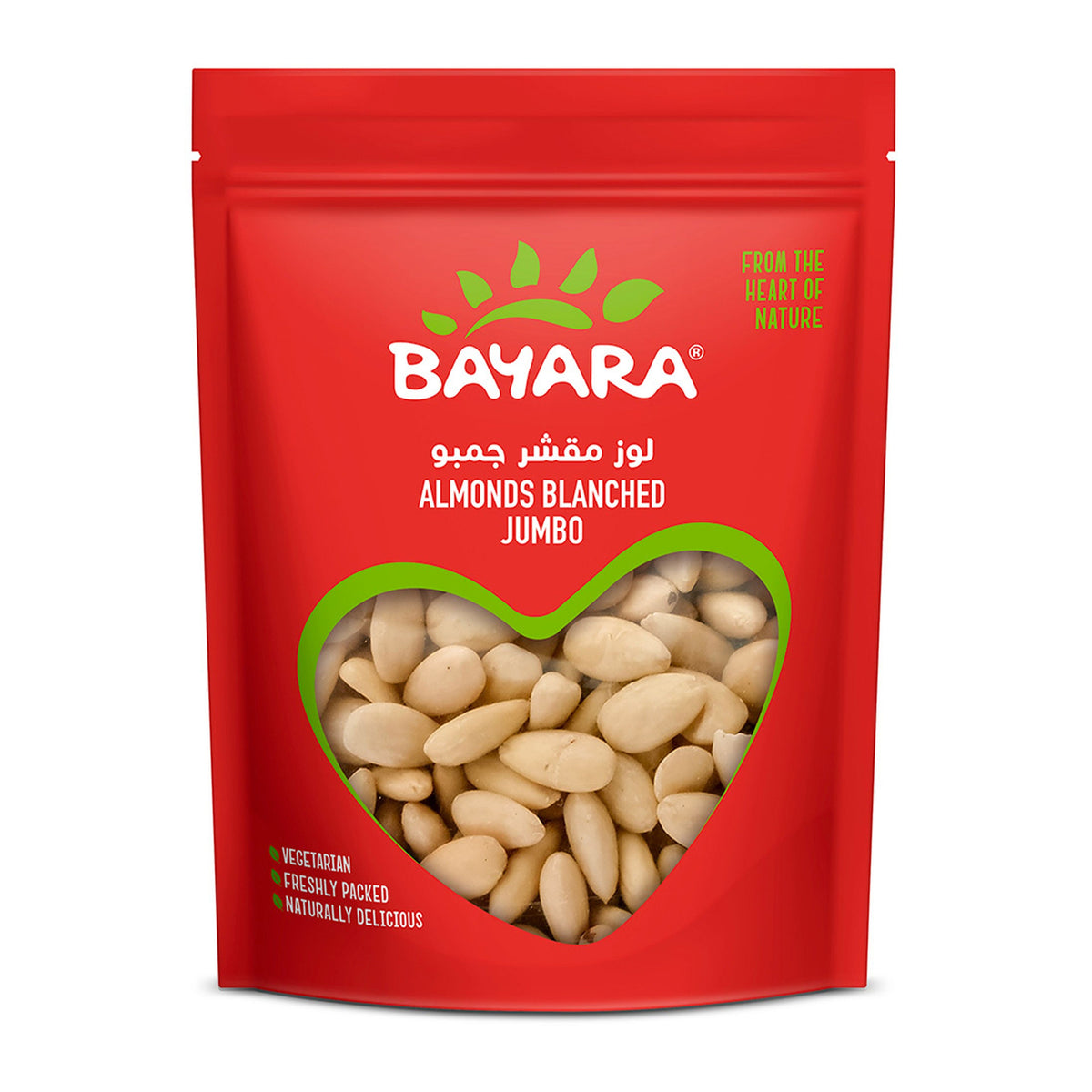 Bayara Almonds Blanched Jumbo 200gm