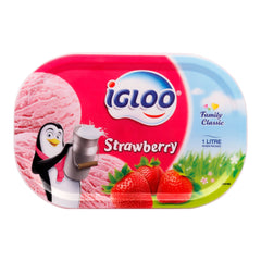 Igloo Strawberry Ice Cream 1L