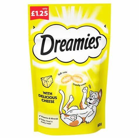 Dreamies Delicious Cheese 60g