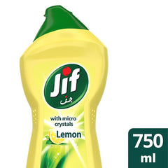 Jif Lemon Liquid Cream Cleanser 750ml