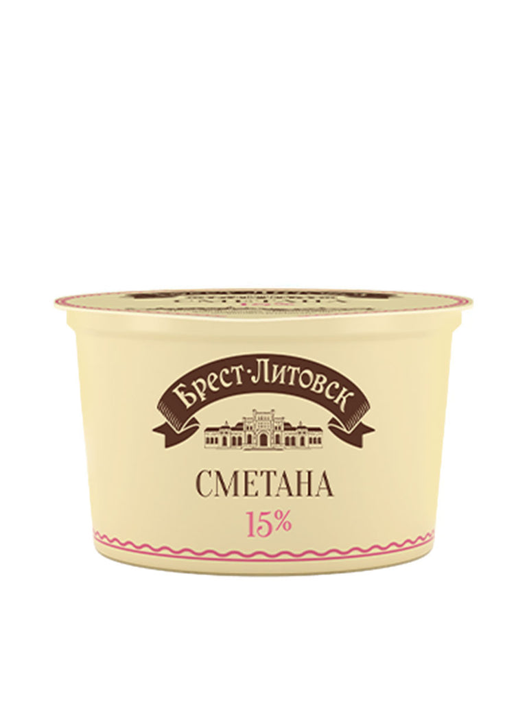 Brest-Litovsk Sour Cream (15% Fat)