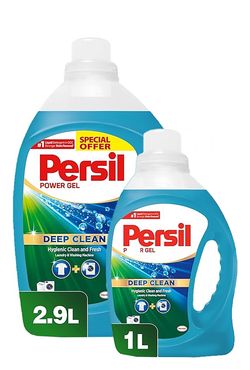 Persil Power Gel Deep Clean Liquid Laundry Detergent (2.9+950 Ml)
