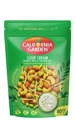 California Garden Sour Cream Crunchy Nuts & Crackers Mix