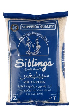 Siblings Milagrosa Jasmine Rice 2kg