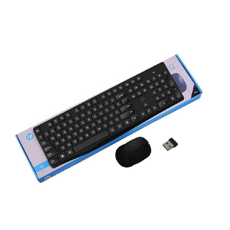 HP Wireless CS10 Keyboard & Mouse, Black