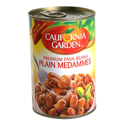 California Garden Premium Fava Beans Plain Medammes 450g