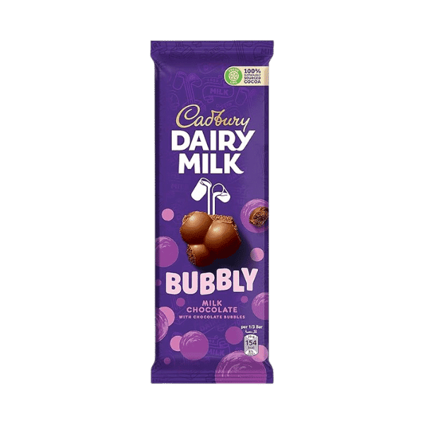DAIRY MILK BUBBLY 87G