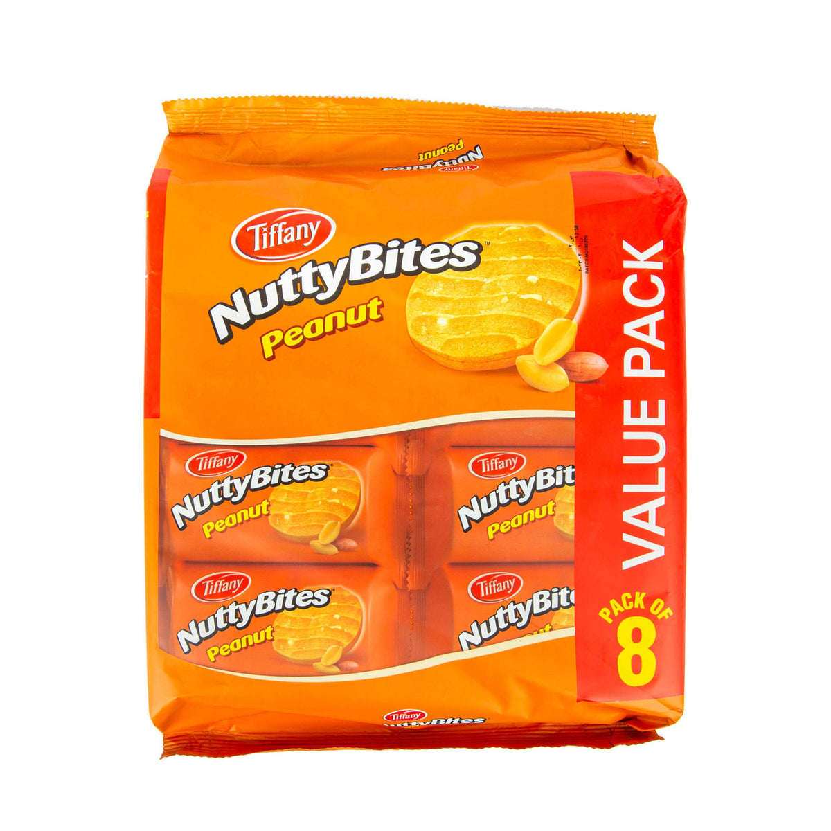 Tiffany Nuttybites Peanuts 72gm X 8