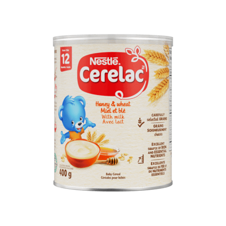 Cerelac Infant Cereal With Wheat & Honey (6+ Months) 400gm