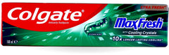 COLGATE MAX FRESH CLEAN MINT TOOTHPASTE WITH COOLING CRYSTALS 100ML