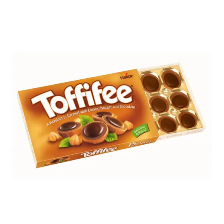 Toffifee Chocolate Bites With Hazelnut, Caramel & Nougat (15 Pieces) 125g