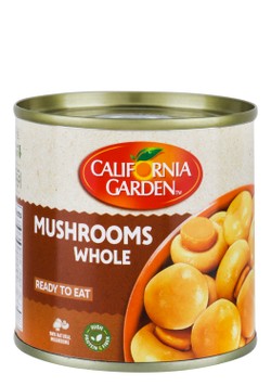 California Garden Whole Mushrooms 184gm