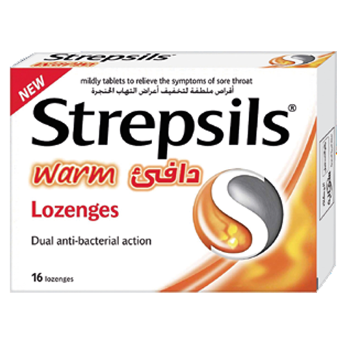 STREPSILS WARM GINGER 16S