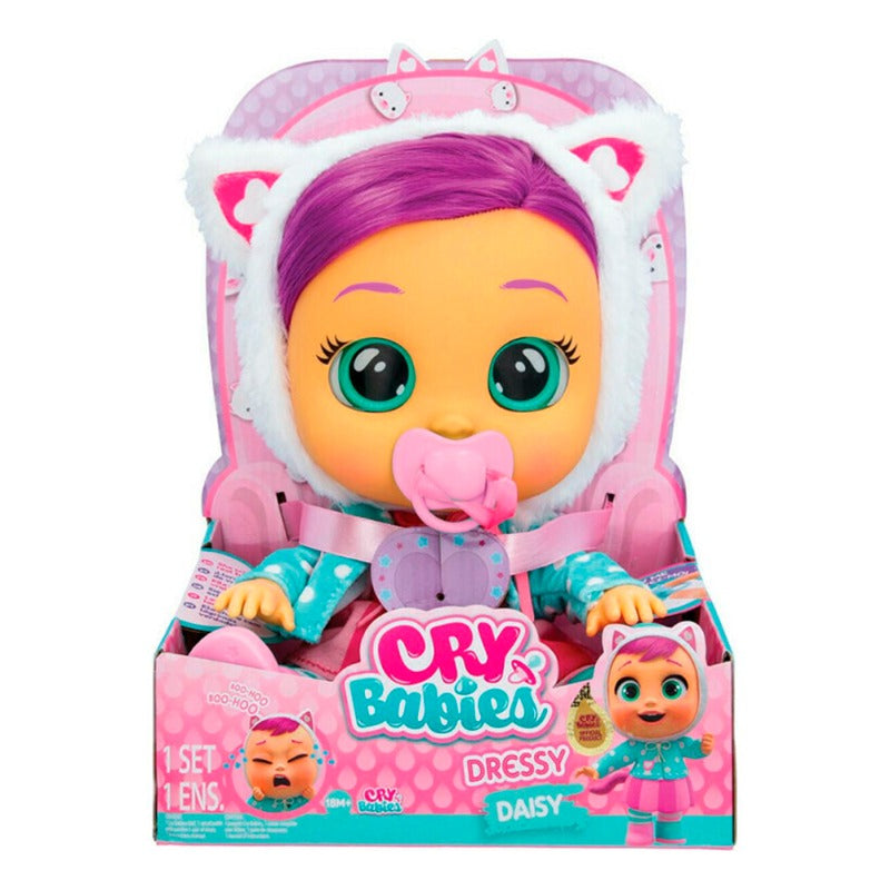 Cry Babies Dressy Daisy Doll Set 1pack