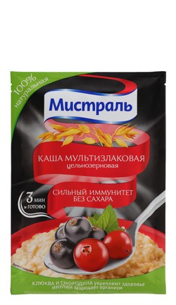 Mistral Cranberries & Blackcurrants Porridge, 40g