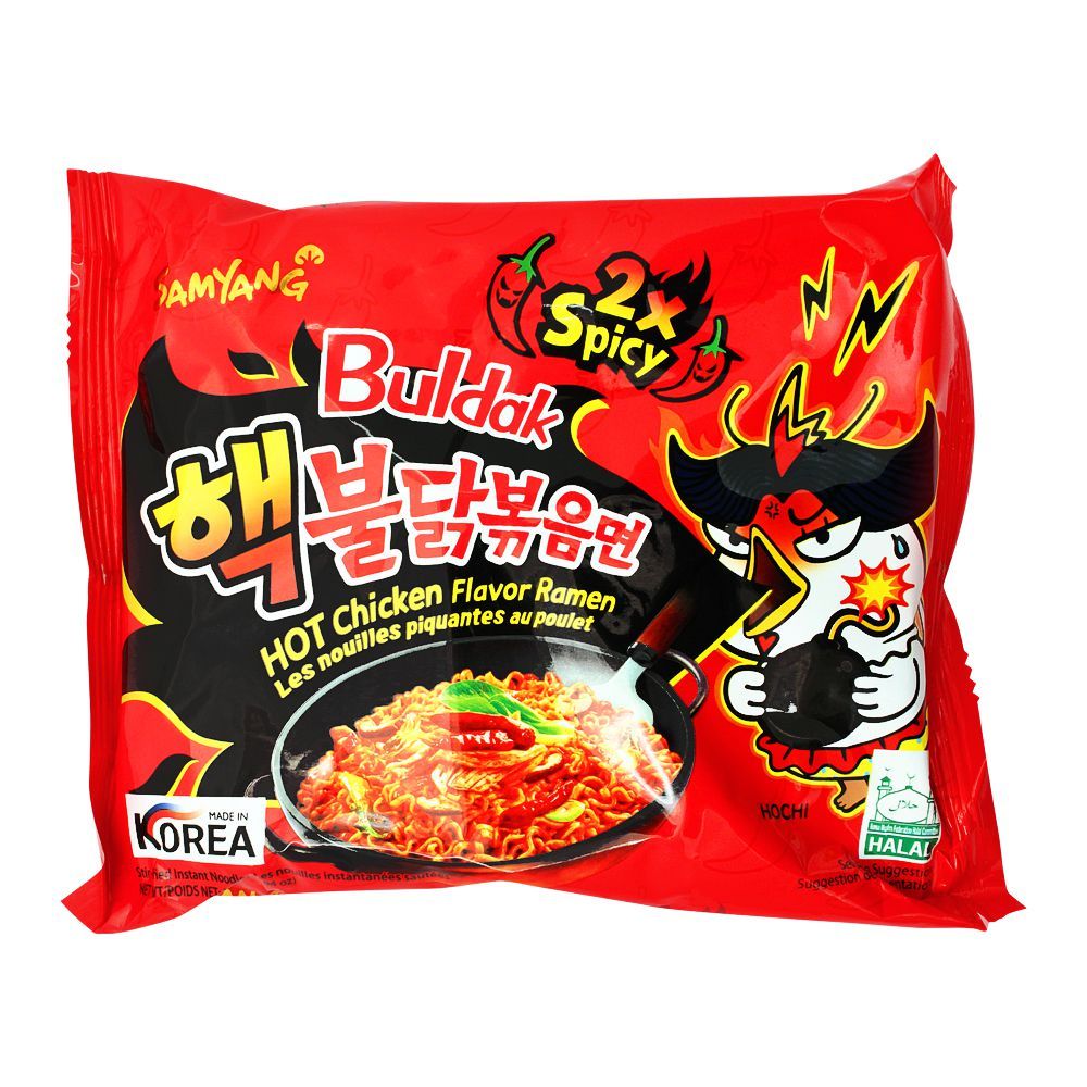 SAMYANG BULDAC 2XSPICY HOT CHICKEN NOODLES 140GM