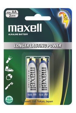 Maxell AA Alkaline Batteries