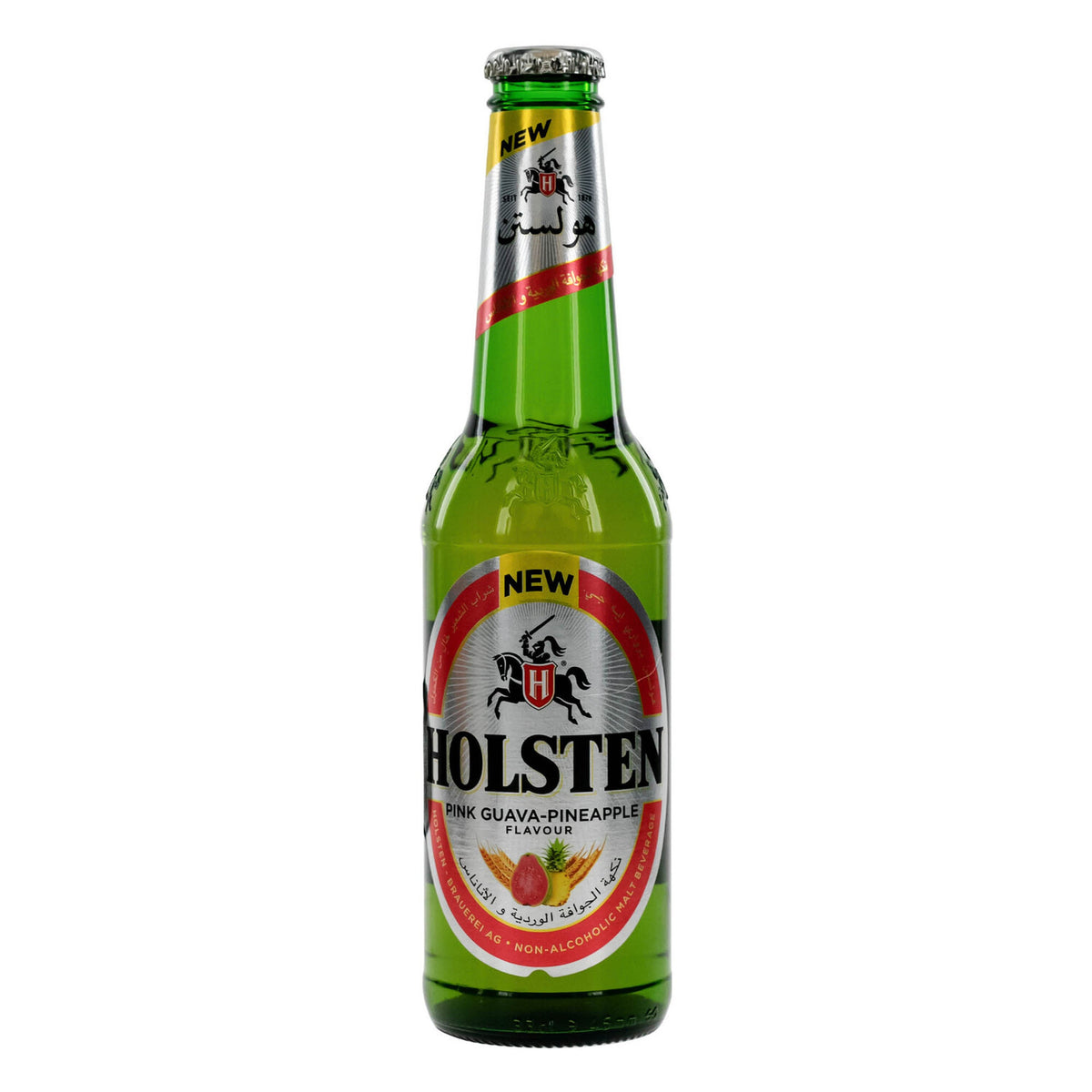 Holsten Non-Alcoholic Malt Beverage Pink Guava & Pineapple Flavor 330ml