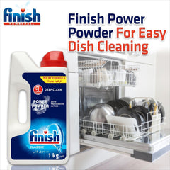 Finish Dishwasher Powder Regular Classic Scent 1 kg