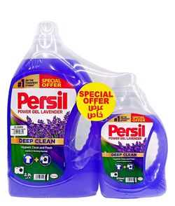 Persil Laundry Detergent Power Gel Lavender Scent Top & Front Load (2.9+950ml)