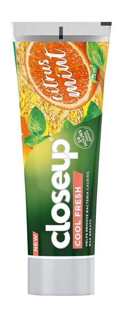 Closeup Cool Fresh Whitening Toothpaste With Citrus & Mint 75ml
