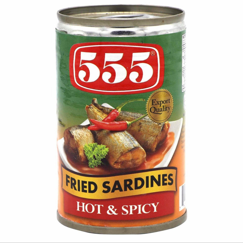 555 Hot & Spicy Fried Sardines 155 G