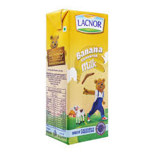 LACNOR MILK BANANA 180ML 0