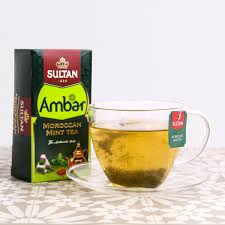Sultan Ambar Green Tea Bags 25Per Pack