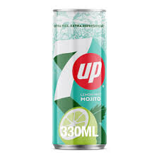 7UP LEMON MINT MOJITO 330 ML