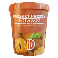 ID Frozen Chickoo Blend - no added preservatives 1kg
