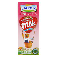 LACNOR MILK STRAWBERRY 180ML 0