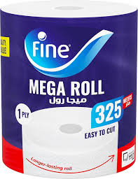Fine 325M Mega Kitchen Perforated Towel Roll 1ply