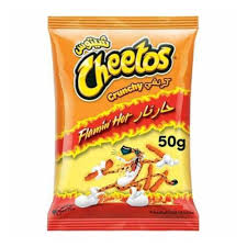 CHEETOS CRUNCHY CHEESE  50 GM
