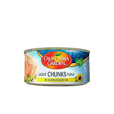 California Garden Light Tuna Chunks in Sunflower Oil