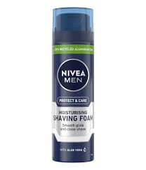 Nivea Men Protect & Care Shaving Foam with Aloe Vera 200ml