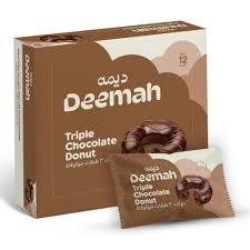 Deemah Triple Chocolate Donut Cake 30GM