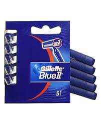 Gillette Blue II Disposable Razors 5's