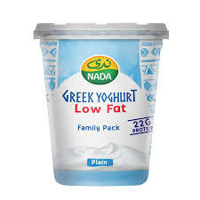 Nada Low Fat Plain Greek Yogurt 360GM