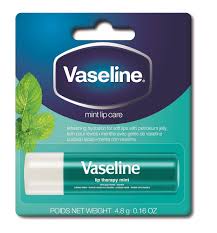 Vaseline Hydrating & Refreshing Lip Balm With Mint Extract&petroleum Jelly 4.8gm