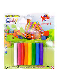 Flamingo Assorted Modeling Clay 8Per Pack