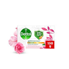 Dettol Activ-Botany Antibacterial Soap Bar Hibiscus & Rosewater Scent  150g