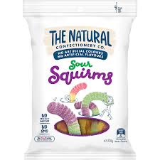 The Natural Confectionary Squibms 220gm