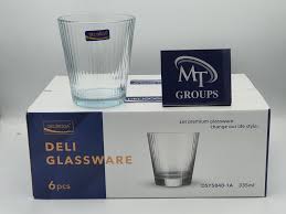 6 Pc Glass Set 3017