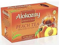 Alokozay Peach Ceylon Tea Bags 25Per Pack